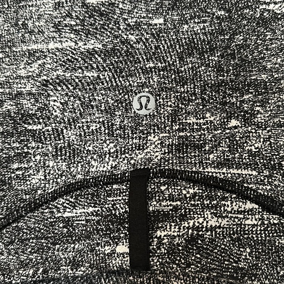 Lululemon Define Jacket Rush Jacquard Black White Size 8 - Picture 11 of 11